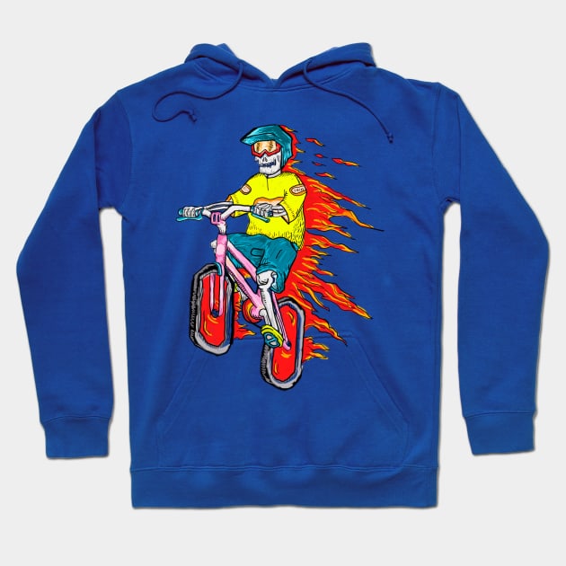 cycling till death Hoodie by goweshore